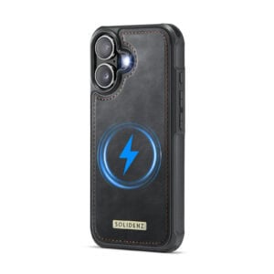 Solidenz MagSafe Wallet Backcover voor iPhone 17 – Zwart - 7