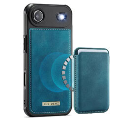 Solidenz MagSafe Wallet Backcover voor iPhone Air - Blauw