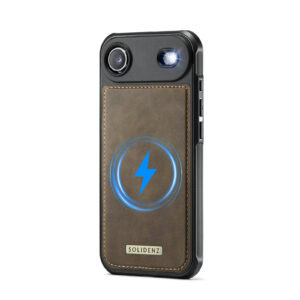 Solidenz MagSafe Wallet Backcover voor iPhone Air – Bruin - 7