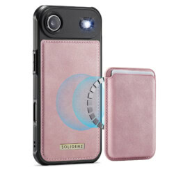 Solidenz MagSafe Wallet Backcover voor iPhone Air - Roze