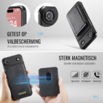 Solidenz MagSafe Wallet Backcover voor iPhone Air – Zwart - 4