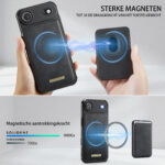 Solidenz MagSafe Wallet Backcover voor iPhone Air – Zwart - 5