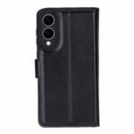 Solidenz Moda Book Samsung Galaxy S25 Edge echt leren hoesje – Zwart - 1