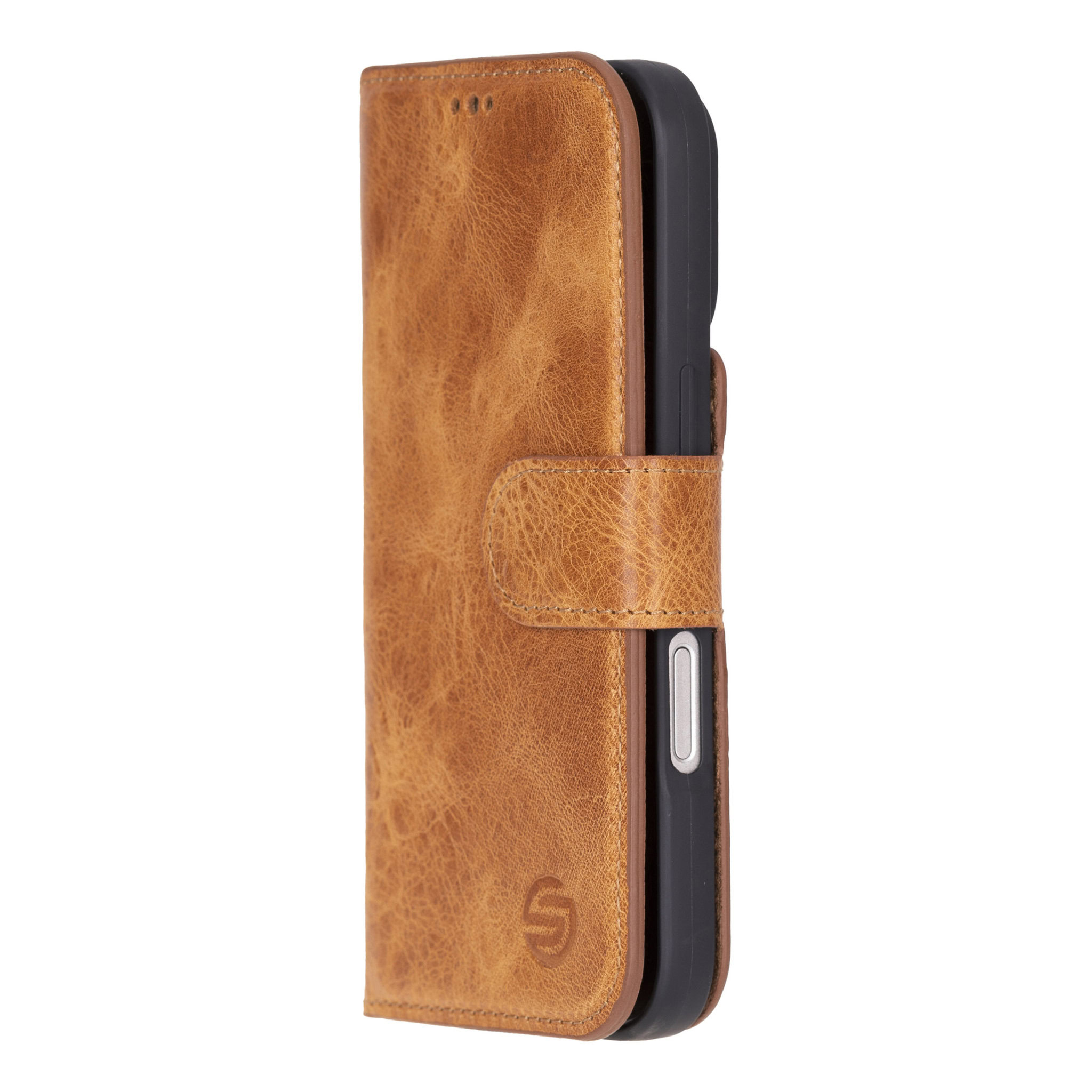 Woolnut leren MagSafe iPhone 17 Pro hoesje cognac kopen
