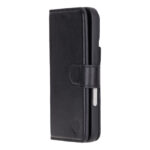 Solidenz Moda Book iPhone 17 Pro echt leren hoesje – Zwart - 3