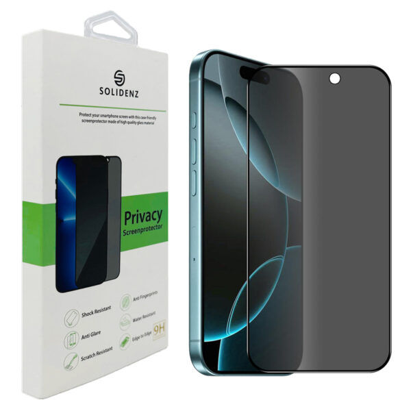 Solidenz Privacy Screen Protector iPhone 17