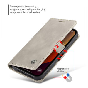 Solidenz Urban Book iPhone 17 Pro Max hoesje – Beige - 6