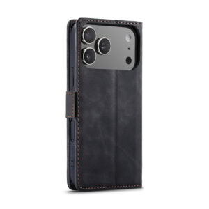 Solidenz Urban Book iPhone 17 Pro hoesje – Zwart - 3