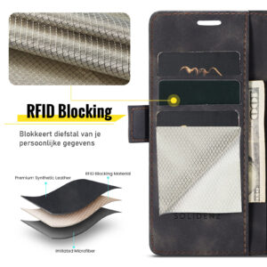Solidenz Urban Book iPhone 17 hoesje – Zwart - 10