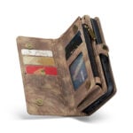 Solidenz Urban Wallet iPhone 17 Pro hoesje – Bruin - 2