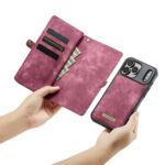 Solidenz Urban Wallet iPhone 17 Pro Max hoesje – Rood - 11