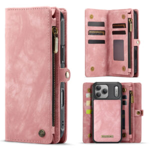 Solidenz Urban Wallet iPhone 17 Pro hoesje - Roze Solidenz Urban Wallet iPhone 17 Pro hoesje - Roze