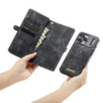 Solidenz Urban Wallet iPhone 17 Pro hoesje – Zwart - 11