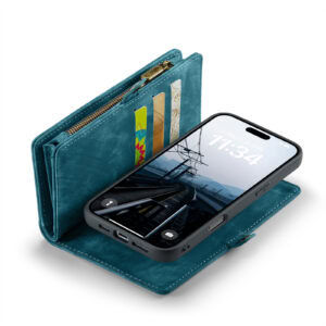 Solidenz Urban Wallet iPhone 17 hoesje – Blauw - 7