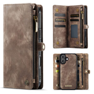 Solidenz Urban Wallet iPhone 17 hoesje - Bruin
