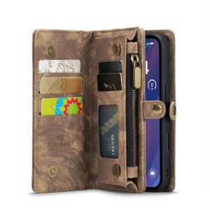Solidenz Urban Wallet iPhone 17 hoesje – Bruin - 5