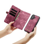 Solidenz Urban Wallet iPhone 17 hoesje – Rood - 11