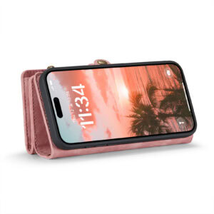 Solidenz Urban Wallet iPhone 17 hoesje – Roze - 8