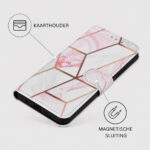Solidenz bookcase iPhone 12 Pro Max – Marmer - 2