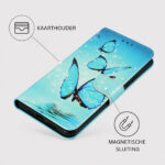 Solidenz bookcase Samsung Galaxy A16 – Vlinders - 3
