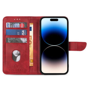 Solidenz bookcase iPhone 17 – Rood - 3