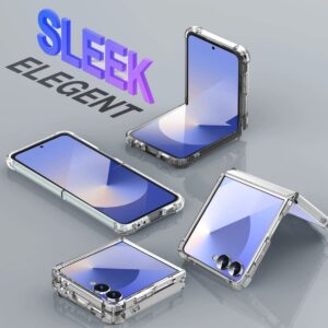 Stevig transparant Samsung Galaxy Z Flip 7 hoesje met MagSafe - 4