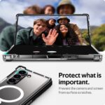 Stevig transparant Samsung Galaxy Z Fold 7 hoesje met MagSafe - 4