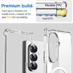 Stevig transparant Samsung Galaxy Z Fold 7 hoesje met MagSafe - 2