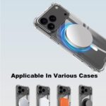 Stevig transparant iPhone 17 Pro Max hoesje met MagSafe - 3