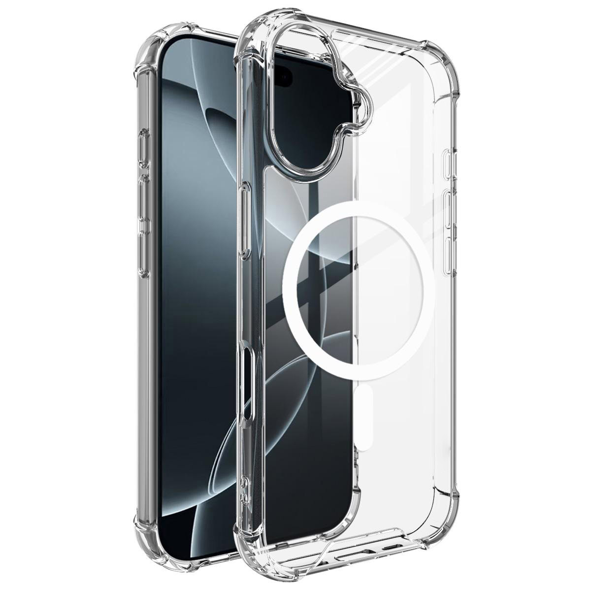 Stevig transparant iPhone 17 hoesje met MagSafe 1