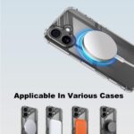 Stevig transparant iPhone 17 hoesje met MagSafe - 5