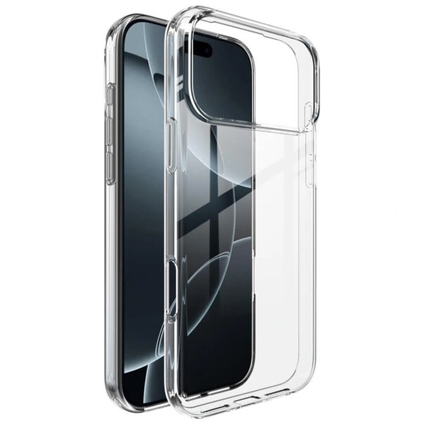 Transparant siliconen iPhone 17 Pro Max hoesje