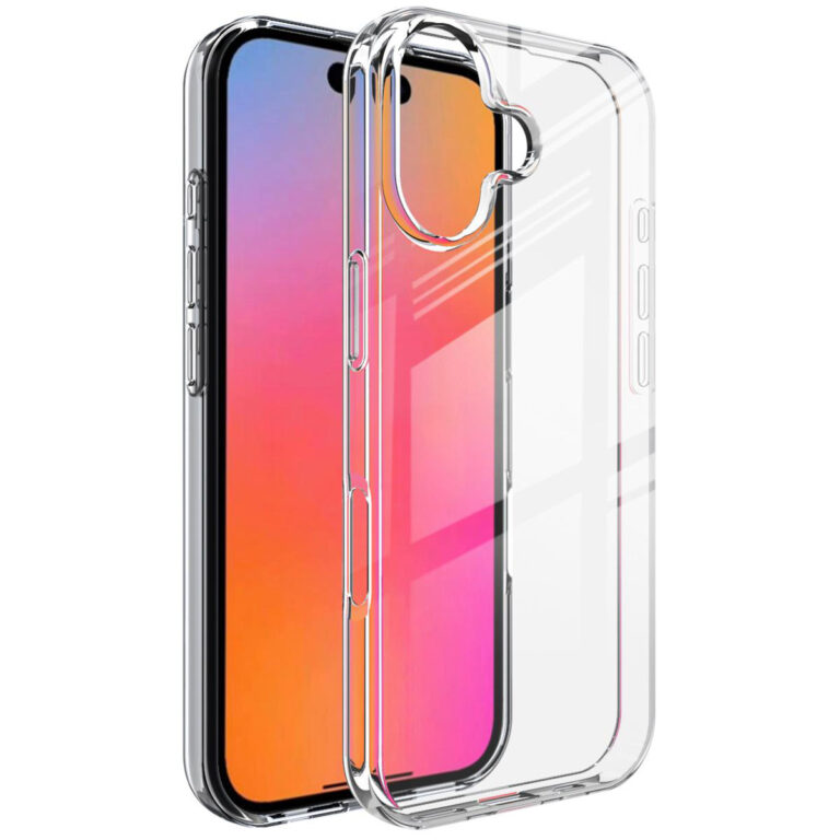 Transparant siliconen iPhone 17 hoesje