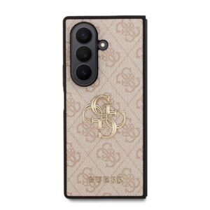 Guess 4G Metal Logo Samsung Galaxy Z Fold7 hoesje – Roze - 1