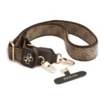 Guess Crossbody Koord PU 4G Metal Logo – Bruin - 1