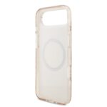 Guess IML Flowers Allover iPhone Air hoesje – Met MagSafe en Koord – Roze - 4