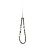 Guess IML Flowers iPhone 17 hoesje – Met MagSafe en Koord – Zwart - 5