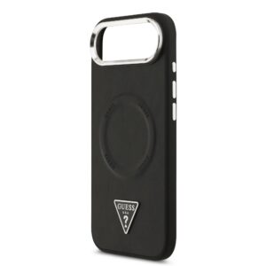 Guess Triangle Logo iPhone Air hoesje met MagSafe – Zwart - 4