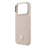 Guess Triangle Logo iPhone 17 Pro Max hoesje met MagSafe – Roze - 4