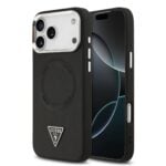 Guess Triangle Logo iPhone 17 Pro Max hoesje met MagSafe - Zwart