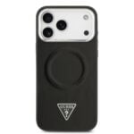 Guess Triangle Logo iPhone 17 Pro Max hoesje met MagSafe – Zwart - 2