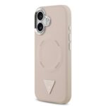 Guess Triangle Logo iPhone 17 hoesje met MagSafe – Roze - 1