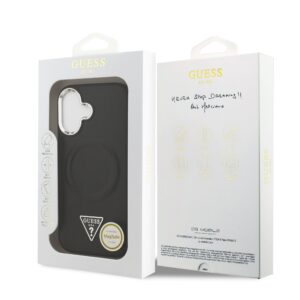 Guess Triangle Logo iPhone 17 hoesje met MagSafe – Zwart - 6