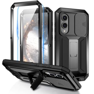 Stofdicht metalen hoes Samsung Galaxy S25 Edge – Zwart Main Image
