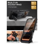 Supcase 360 Backcover met screen protector iPhone 17 Pro hoesje – Zwart - 6