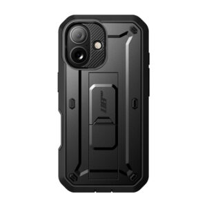 Supcase 360 Backcover met screen protector iPhone 17 hoesje – Zwart - 2