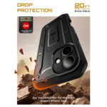 Supcase 360 Backcover met screen protector iPhone 17 hoesje – Zwart - 4