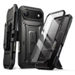 Supcase 360 Backcover met screen protector iPhone Air hoesje - Zwart