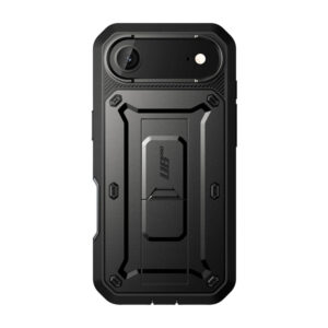 Supcase 360 Backcover met screen protector iPhone Air hoesje – Zwart - 2