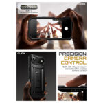 Supcase 360 Backcover met screen protector iPhone Air hoesje – Zwart - 5